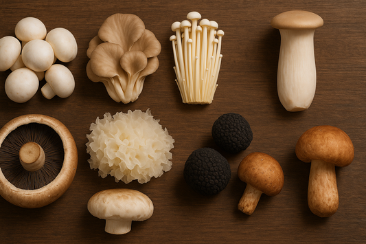 types of mushroom