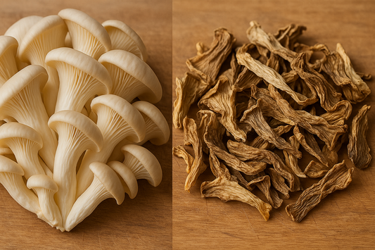 Fresh vs. Dried Oyster Mushroom