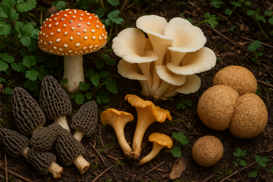 Types of Wild Mushrooms