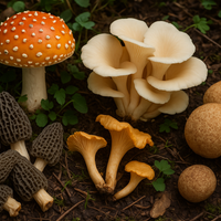 Types of Wild Mushrooms and How to Identify Them Safely