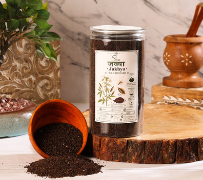 Jakhiya Wild Mustard 500 gm (Himalayan Harvest, Hand Cleaned, Gluten Free, Unprocessed, Cleome Viscosa)